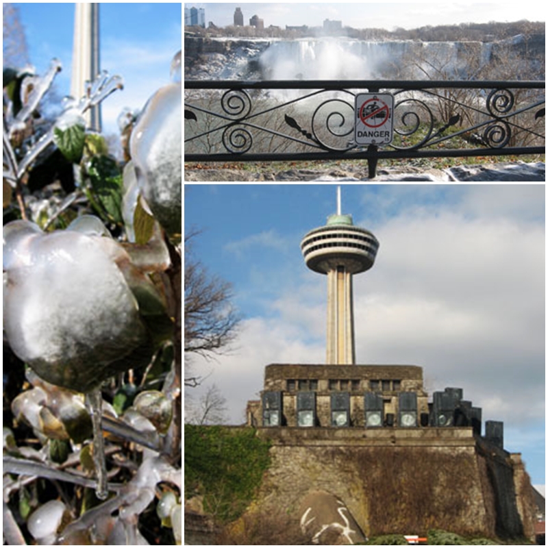 Niagara Falls Clifton Hill and Skyview, Ontario, Canada