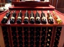 Wine Bottles at the Peller Estates in Ontario