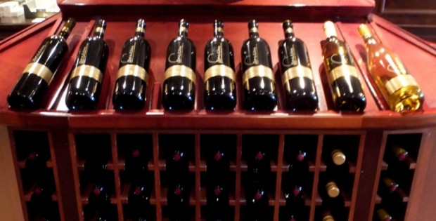 Wine Bottles at the Peller Estates in Ontario